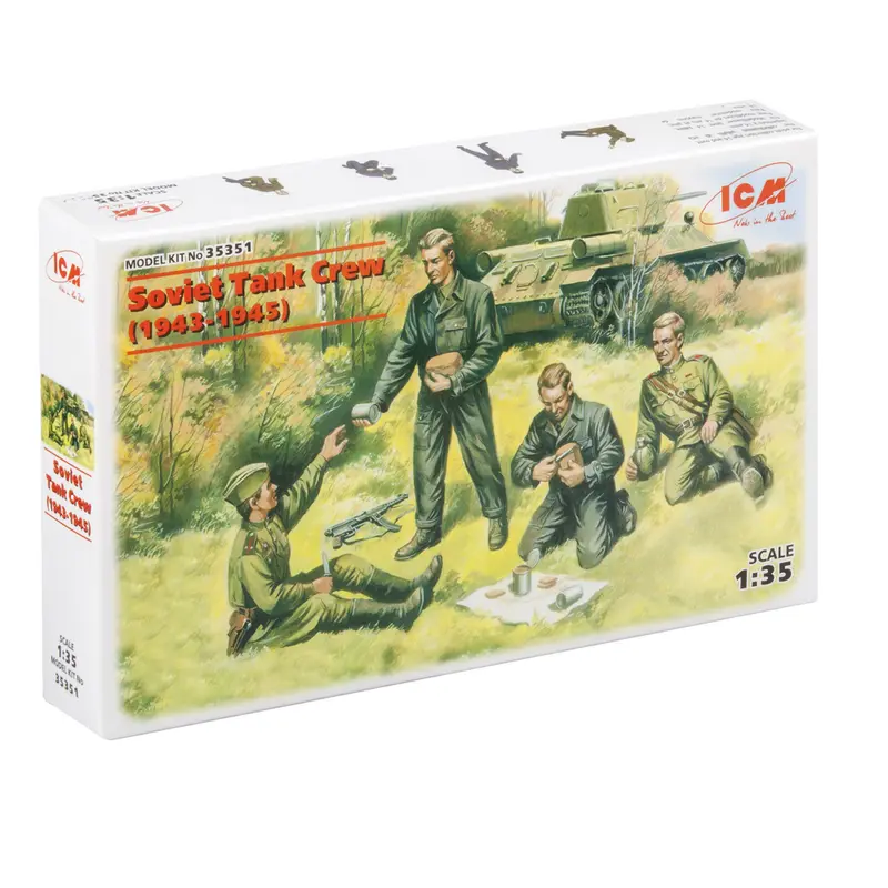 Soviet Tank Crew (1943-1945) Plastic Kit