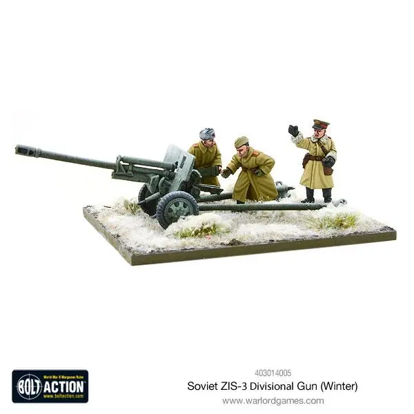 Soviet Zis-3 Divisional Gun (Winter)