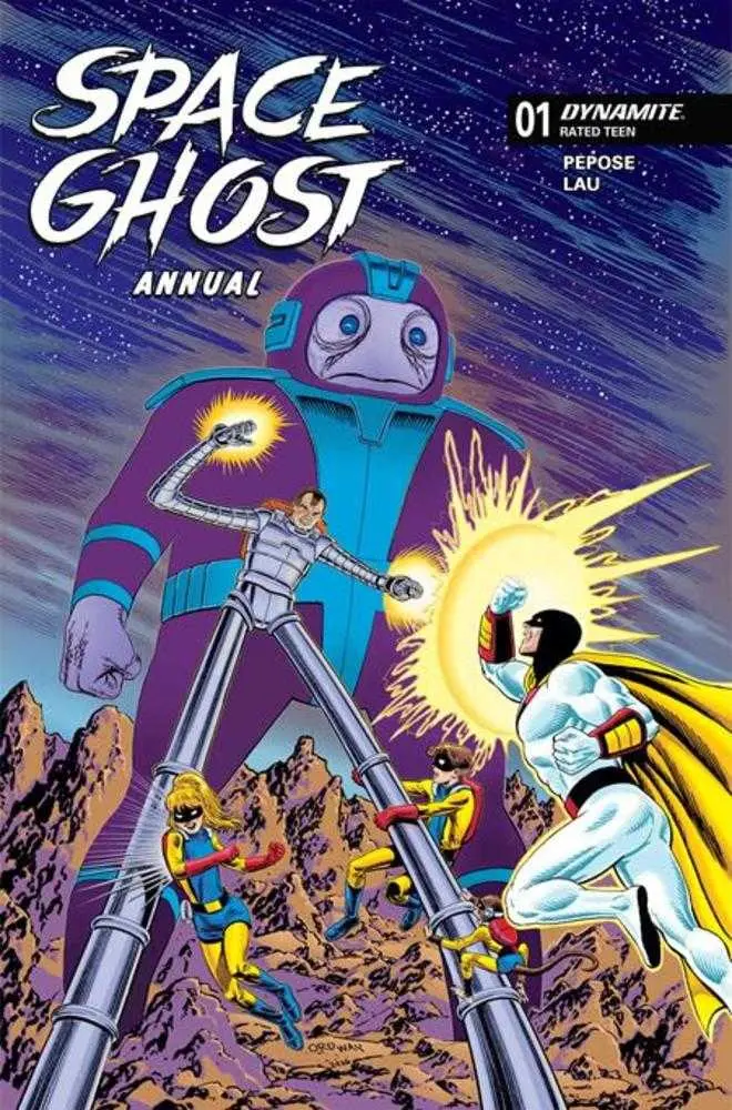 Space Ghost Annual #1 (One Shot) Cover D Jerry Ordway Variant