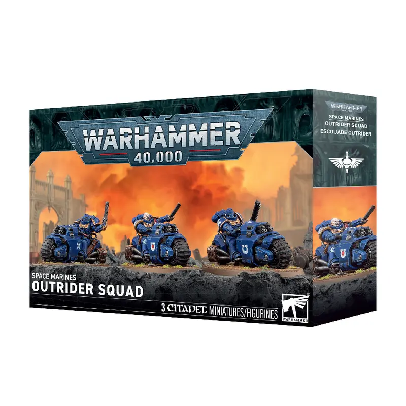 Space Marines Outrider Squad