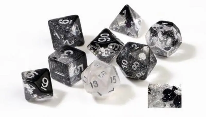Spades Poly Set - Sirius Dice