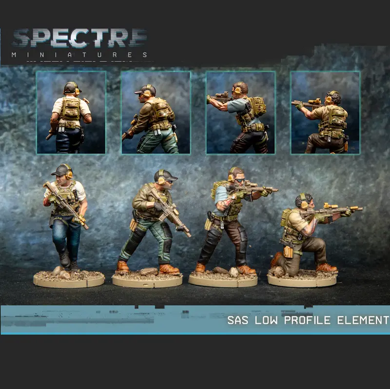 Spectre SAS Low Profile Element - Miniatures