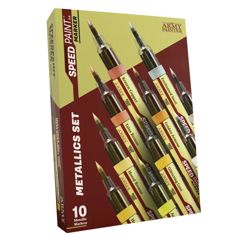 Speedpaint Marker Metallics Set - The Army Painter