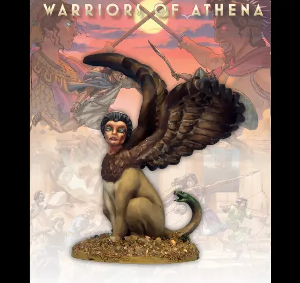 Sphinx - Warriors of Athena 28mm Metal Miniature