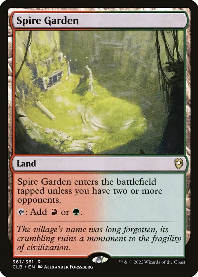 Spire Garden - Commander Legends #361
