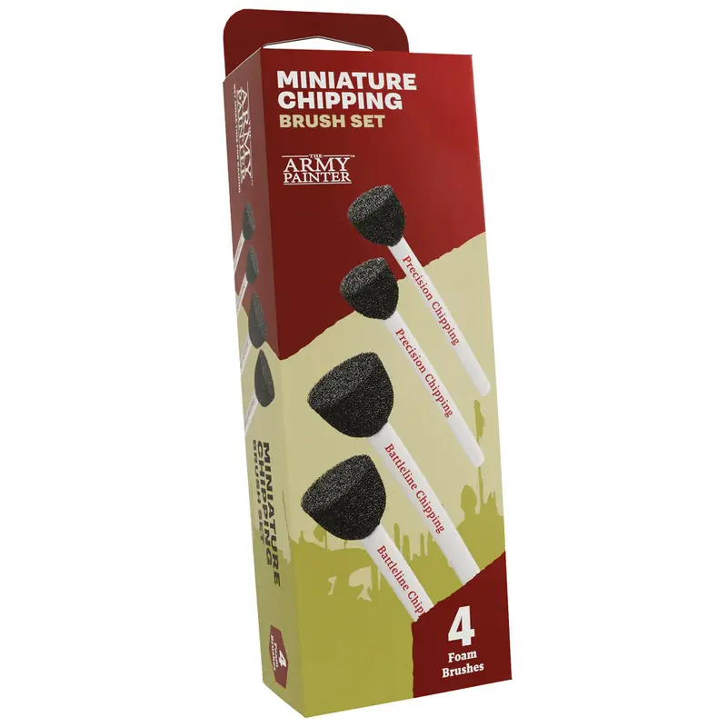 Sponge Chipping Brush Set