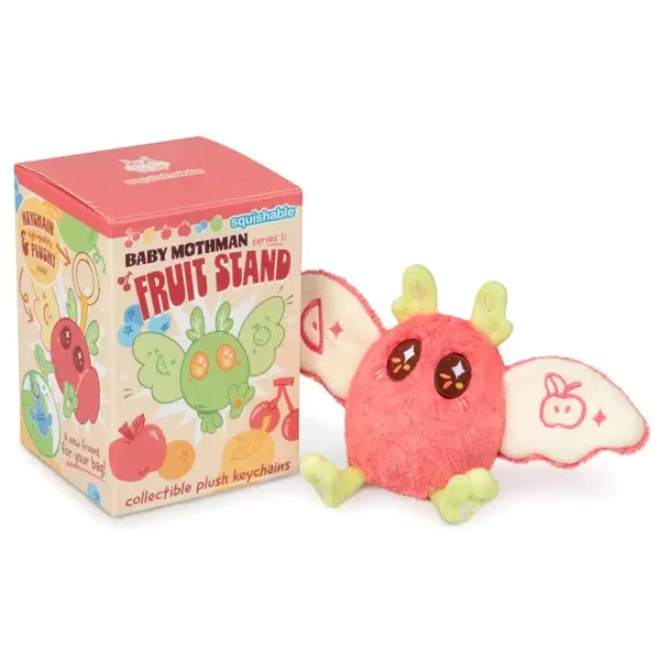 Squishable Mothman Fruit Stand Blind Box -Plush Keyring Series 1