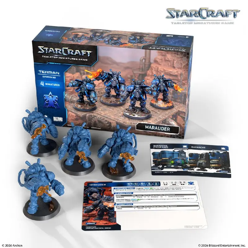 Starcraft Terran Marauder Expansion Set