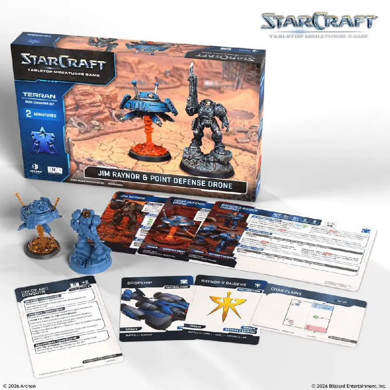 Starcraft Terran Raynor's Raiders Hero Expansion