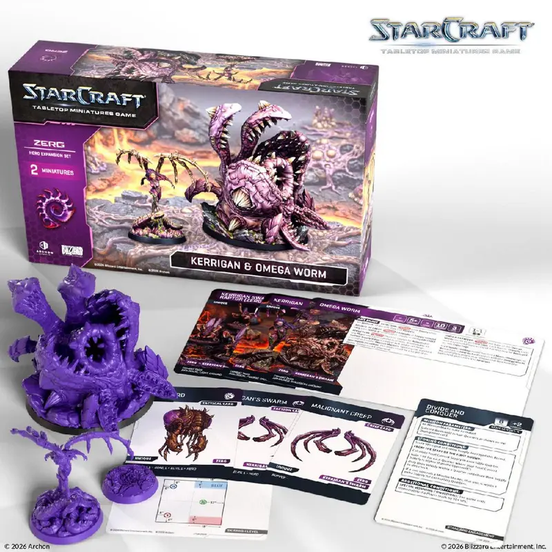 Starcraft Zerg Primal Kerrigan Hero Expansion Set