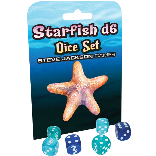 Starfish D6 Dice Set