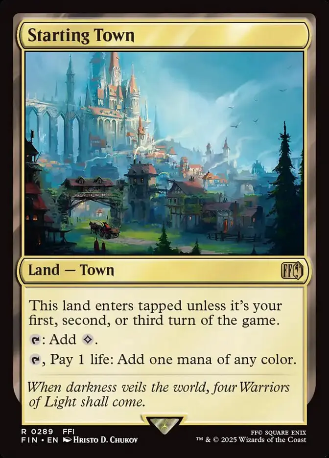 Starting Town Final Fantasy #289