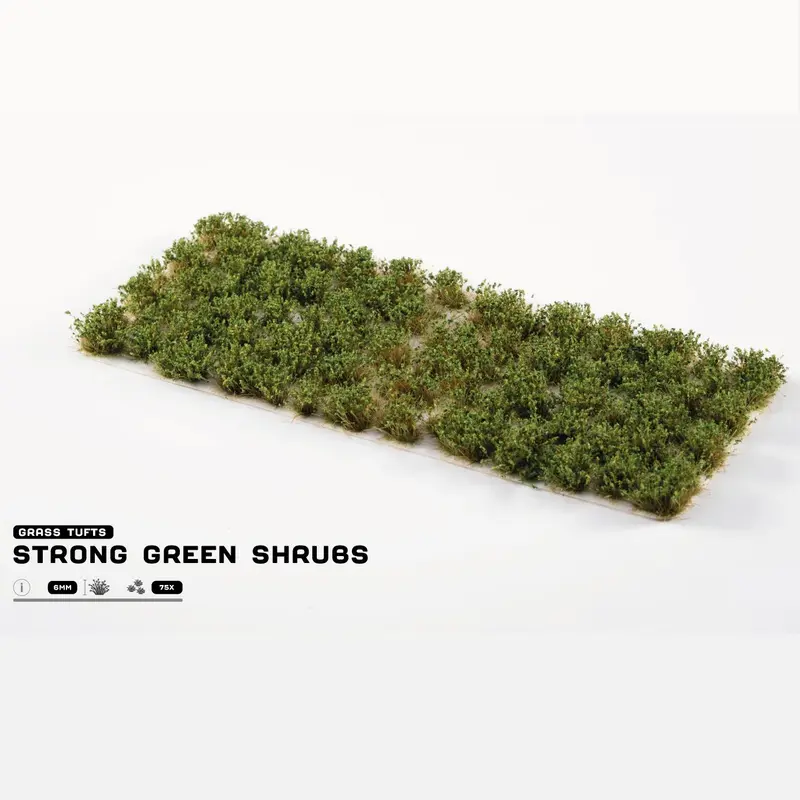 Strong Green Shrubs - Gamers Grass