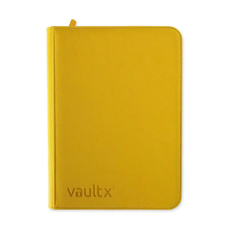 Sunrise Yellow Vaultx 9-Pocket Zip Binder