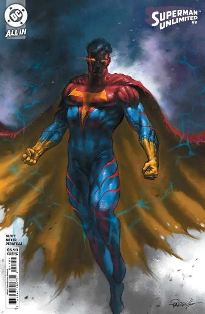 Superman Unlimited #11 Cover D Lucio Parrillo Card Stock Variant