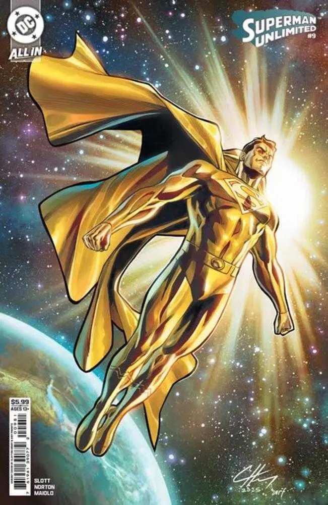 Superman Unlimited #9 Cover E Clayton Henry Card Stock Variant