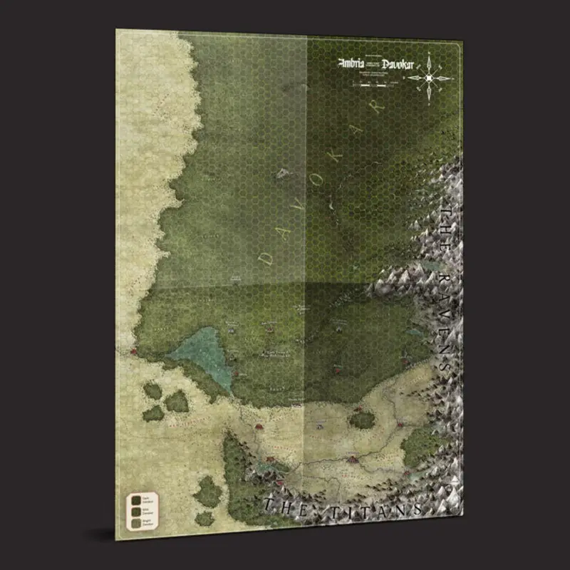 Symbaroum Symbar & Davokar Hex Map