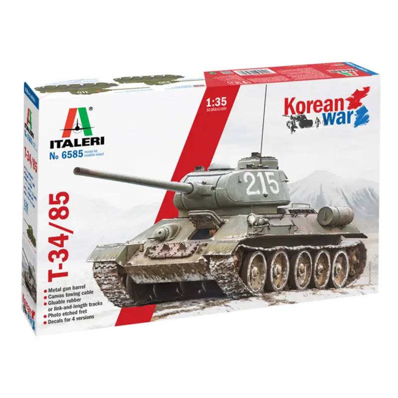 T-34/85 - Italeri - 1