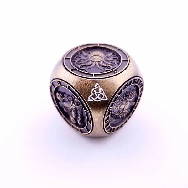 Talisman of Omens | Dice Spinner | Ancient Gold (Pocket Edition)