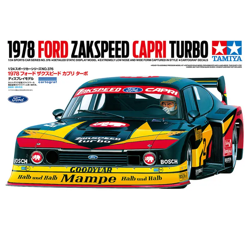 Tamiya 1978 Ford Zakspeed Capri Turbo | 1