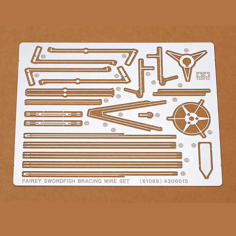 Tamiya Fairey Swordfish Etched Parts - 1