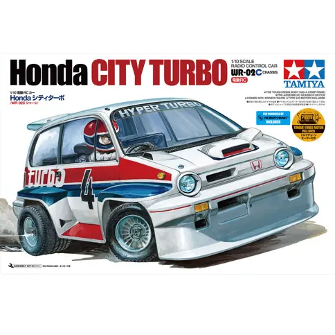 Tamiya Honda City Turbo (WR-02C) | 1/10 RC