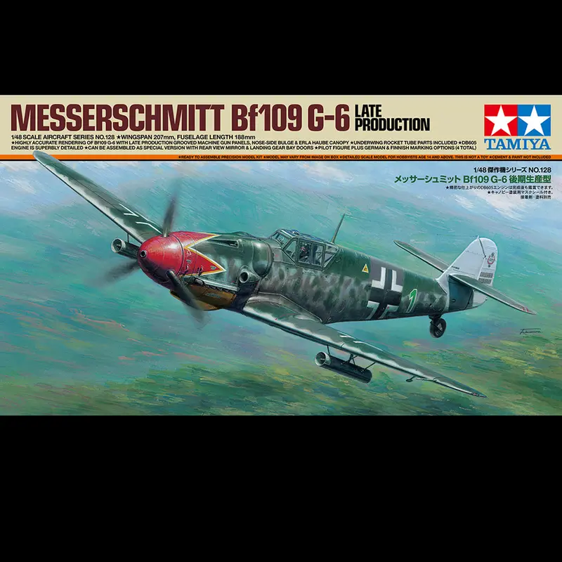 Tamiya Messerschmitt Bf109 G-6 Late Production - 1