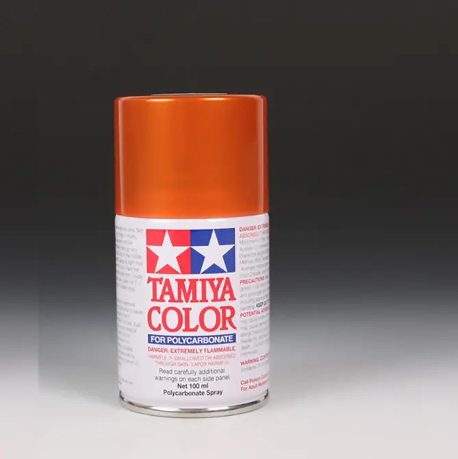 Tamiya Metallic Orange Spray For Polycarbonate - PS-61