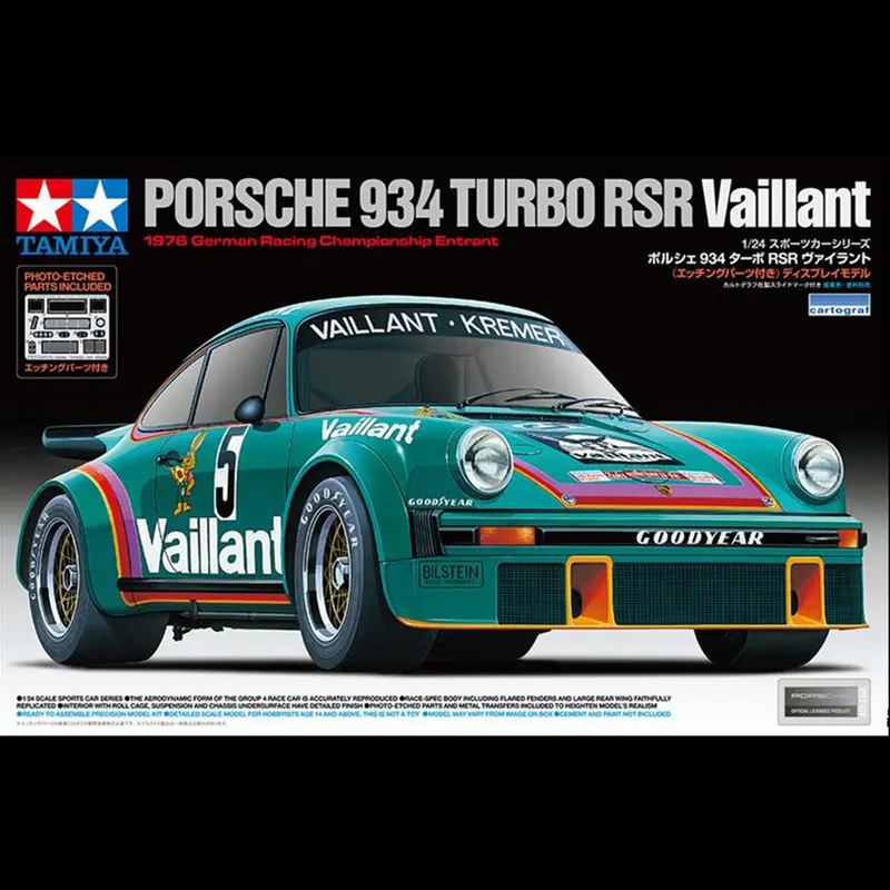 Tamiya Porsche 934 Turbo RSR Vaillant - 1/24 Scale