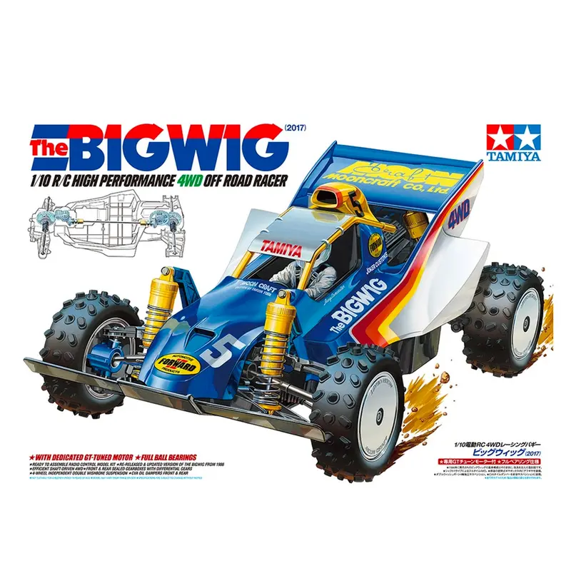 Tamiya The Bigwig RC Racer 1/10 Scale