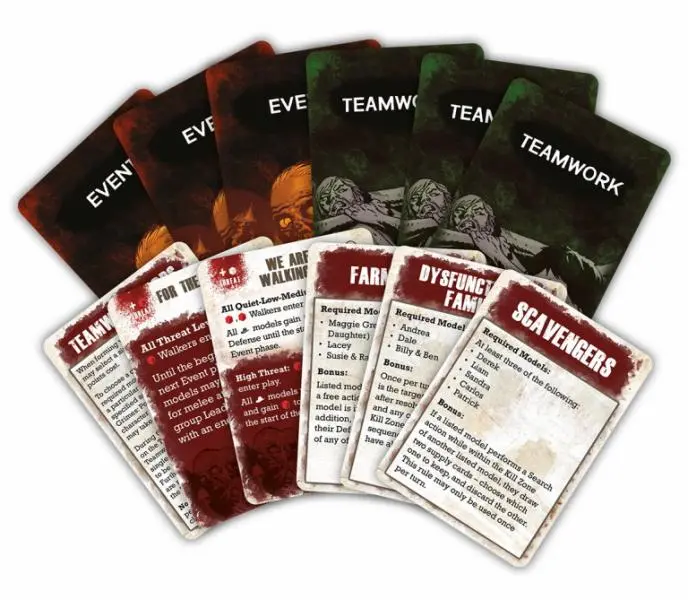 Teamwork and Event Cards