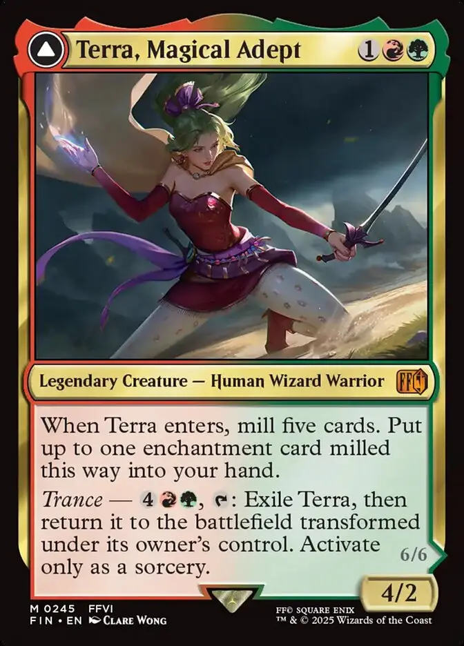 Terra, Magical Adept // Esper Terra Final Fantasy #245