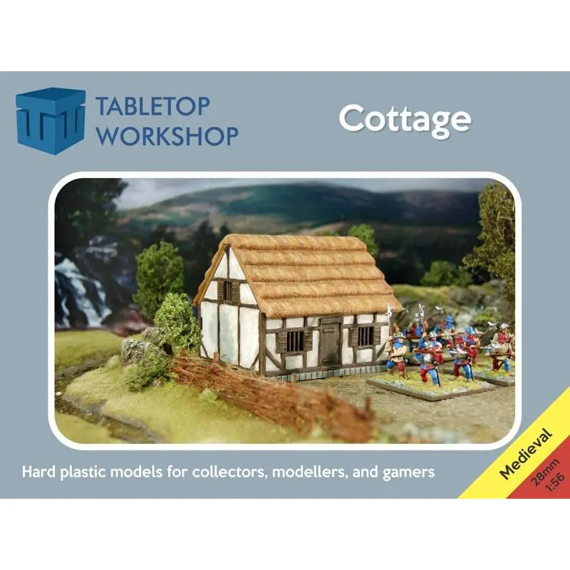 Thatched Cottage Medieval Scenery