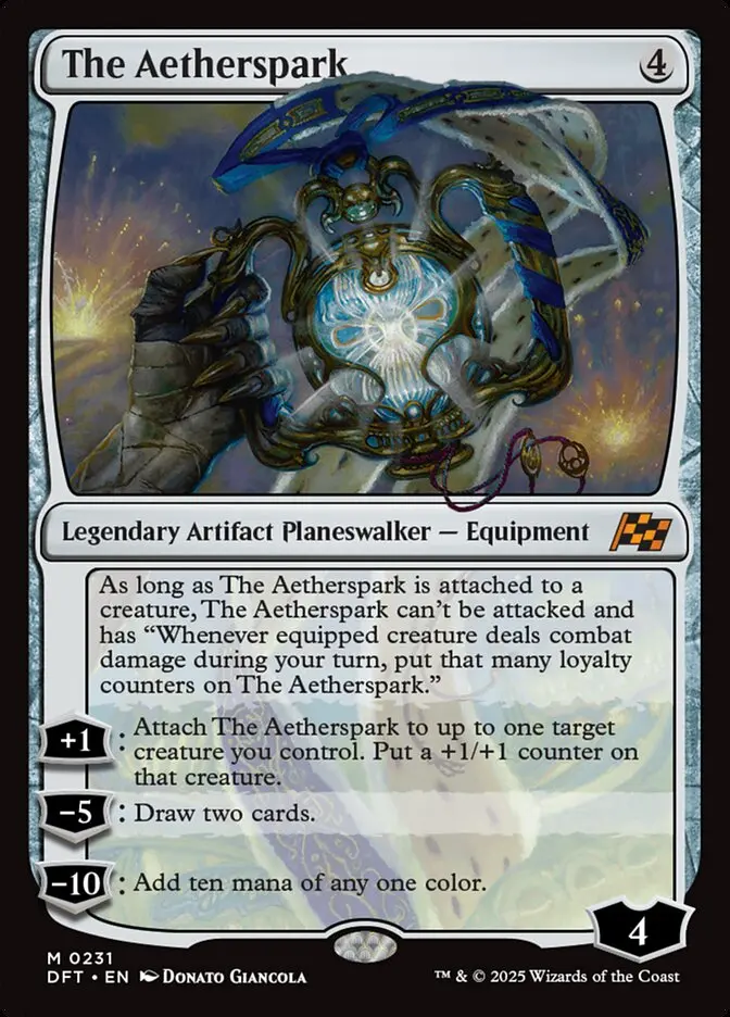 The Aetherspark Aetherdrift #231