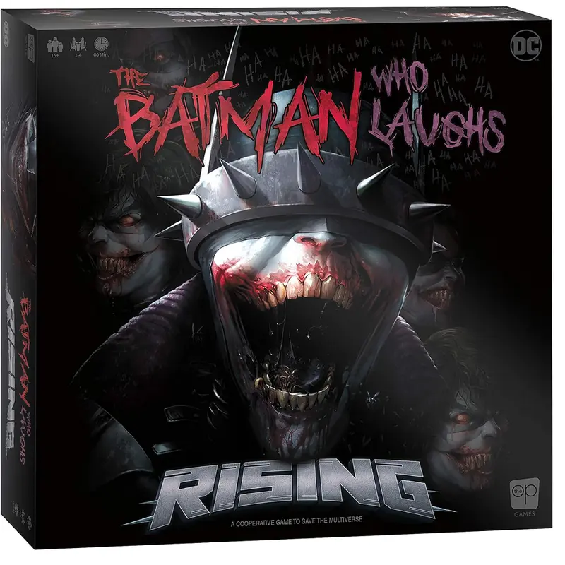 The Batman Who Laughs Rising Board Game