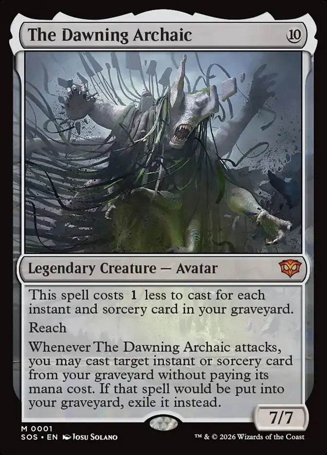 The Dawning Archaic Secrets of Strixhaven #001