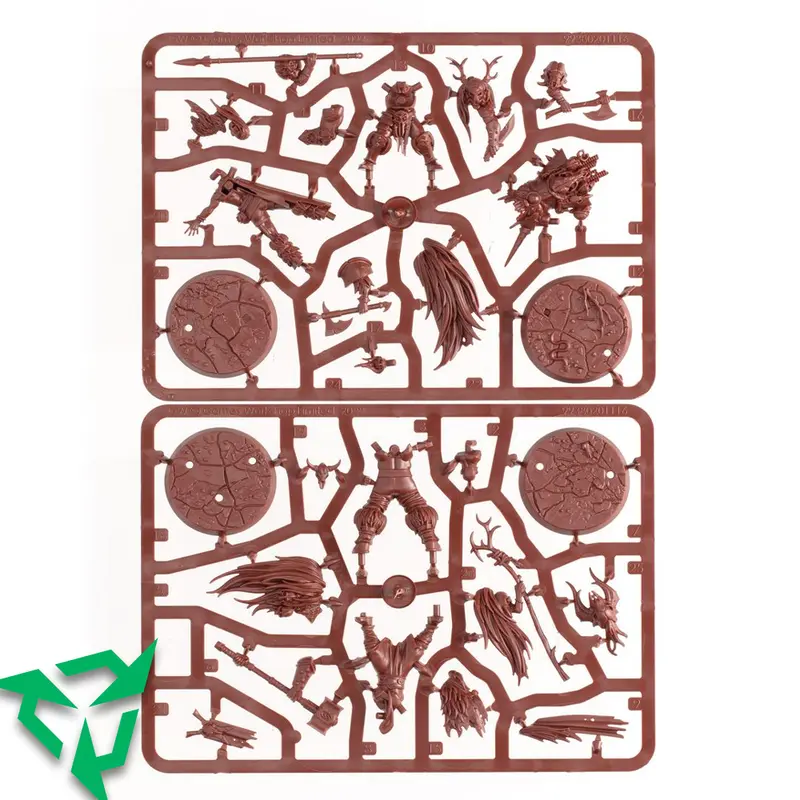 The Gnarlspirit Pack - On Sprue With Cards