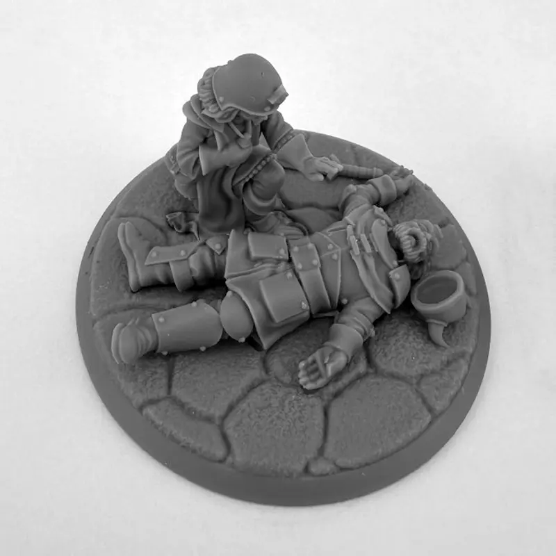 The Healer Cleric & Fighter Vignette 07211