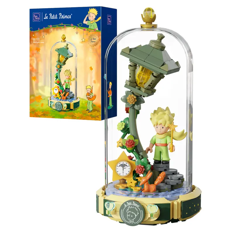 The Little Prince Starlight Lamp Display Model Brick Building Set - Pantasy