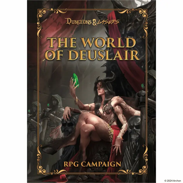 The World Of Deuslair RPG Campaign - Hardback