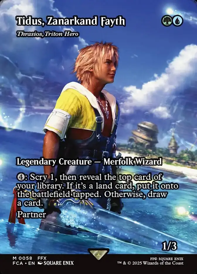 Thrasios, Triton Hero Final Fantasy Through The Ages #058
