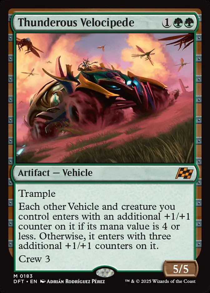 Thunderous Velocipede Aetherdrift #183