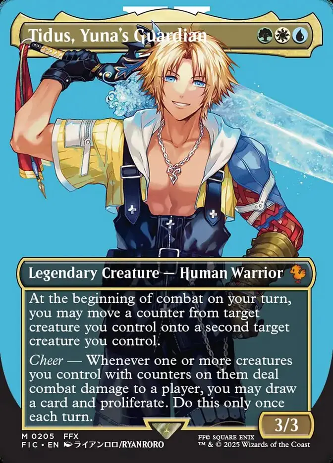 Tidus, Yuna's Guardian Final Fantasy Commander #205