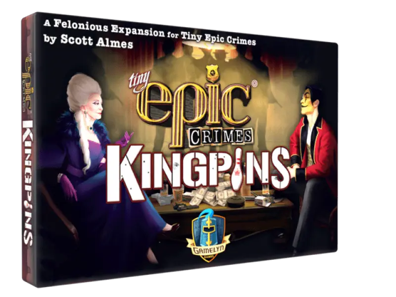 Tiny Epic Crimes Kingpins Expansion