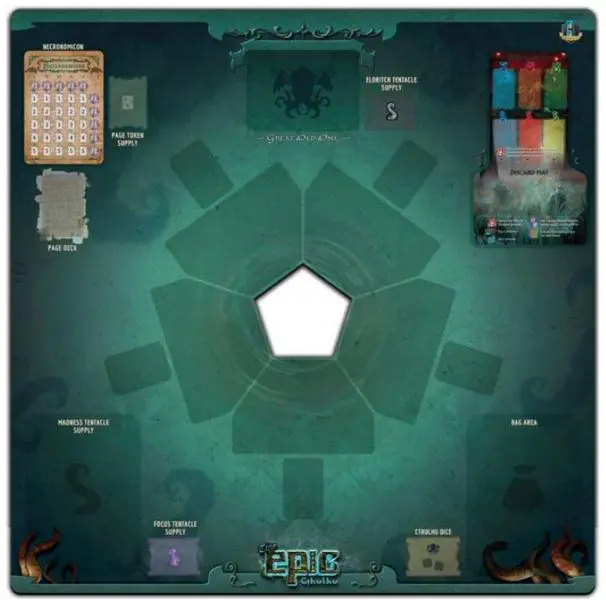 Tiny Epic Cthulhu Game Mat
