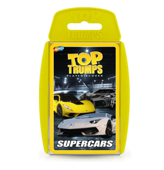 Top Trumps Supercars Card Game