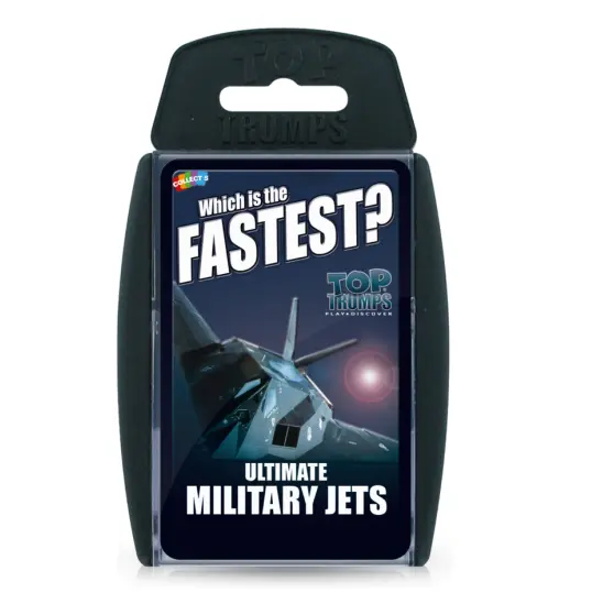 Top Trumps Ultimate Military Jets Card Game