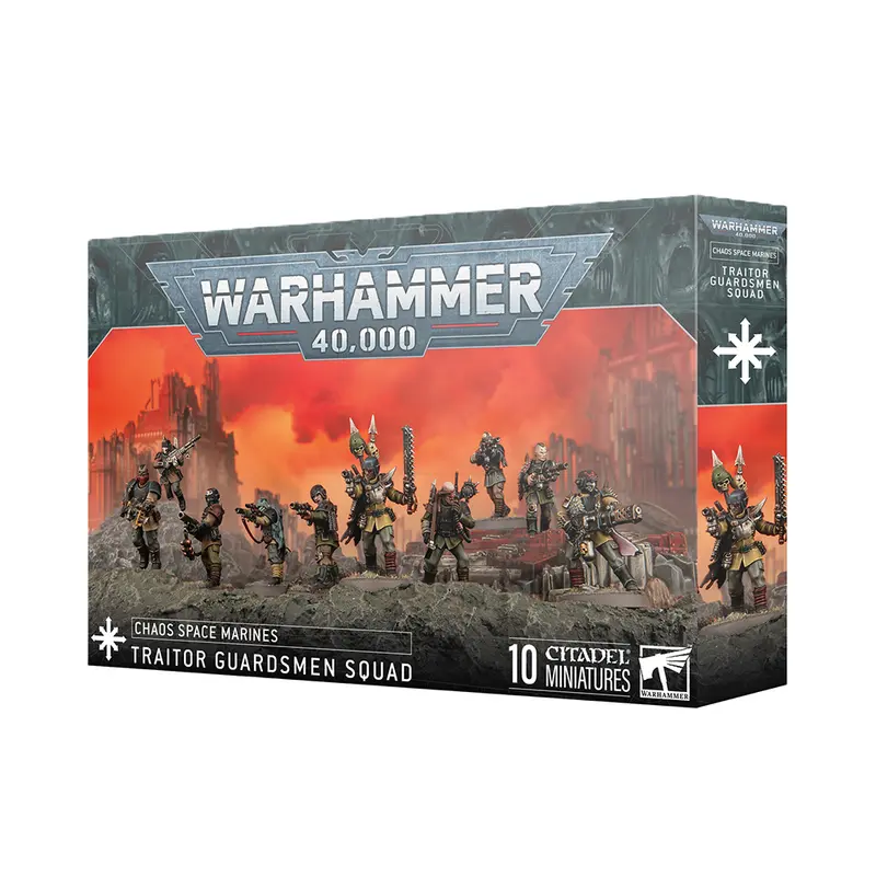 Traitor Guardsmen Squad - Chaos Space Marines