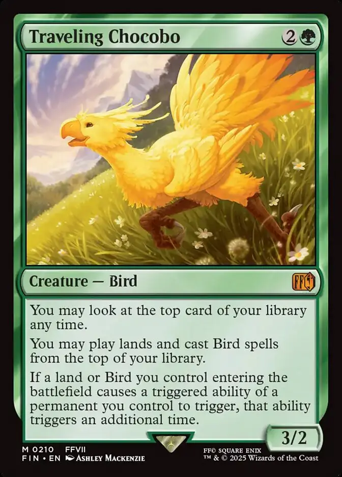 Traveling Chocobo Final Fantasy #210