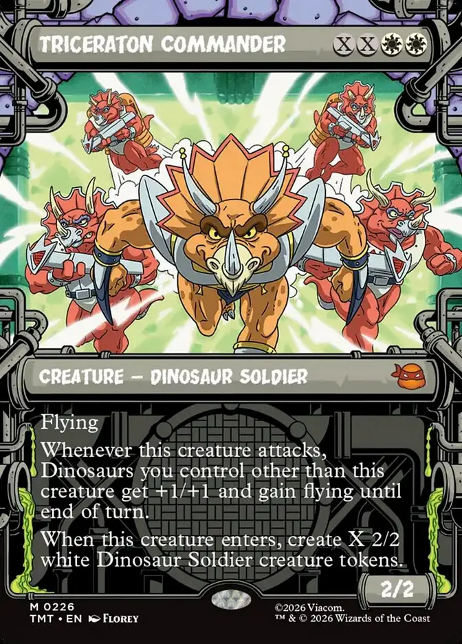 Triceraton Commander Sewer Frame #226